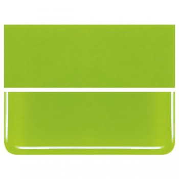 BULLSEYE Opalescent Glass Sheet Spring Green