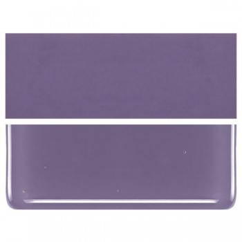 BULLSEYE Opalescent Glass Sheet Dusty Lilac