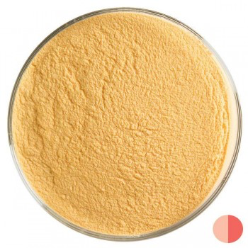 BULLSEYE 乳濁色玻璃 / 搪瓷粉末 橙色 (4oz)