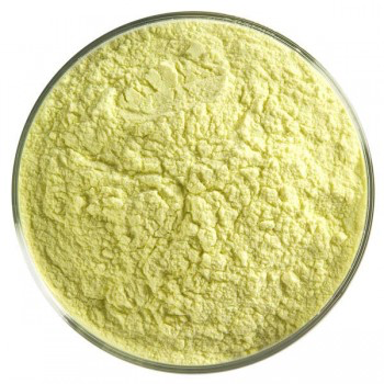 BULLSEYE 乳濁色玻璃 / 搪瓷粉末 鮮黃色 (4oz)