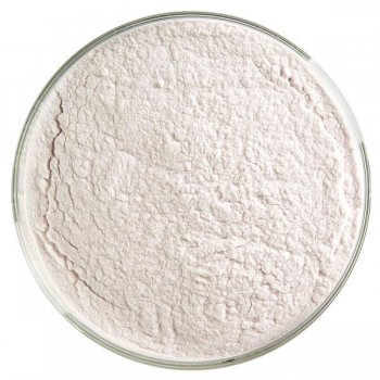 BULLSEYE 透明玻璃 / 搪瓷粉末 透明淺梅紅色 (4oz)