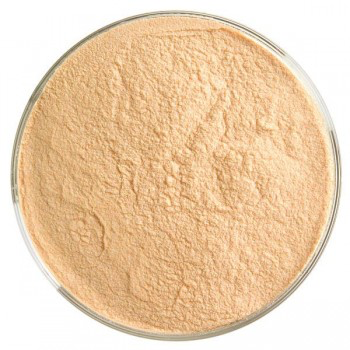 BULLSEYE Transparent Glass Fine Powder Red Transparent (4oz)