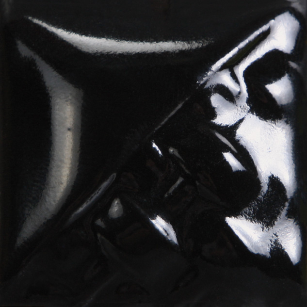 Mayco Stoneware Gloss Glaze - SW-508 Black Gloss