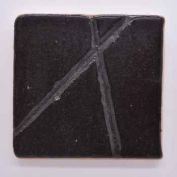 Japan Shigaraki Flameware Glaze JPG-KN05 Black