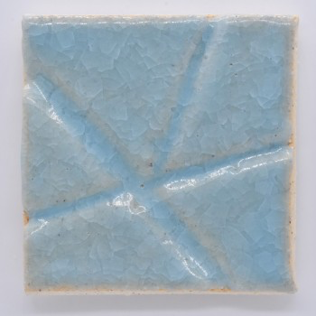 Japan Shigaraki Glaze JPG-K02 Azure Blue Japanese Crackle Glaze