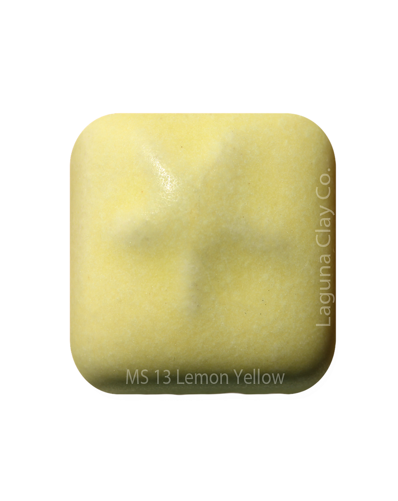 Laguna USA - Mid-fire Cone 5 Moroccan Series - MS-13, Lemon Yellow