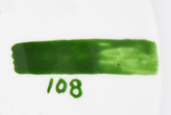 OG-I108 意大利釉上彩釉粉 - 綠