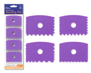 [X10224] Xiem Tools - Ultimate Decorating Rib Set (4pc) (X10224)