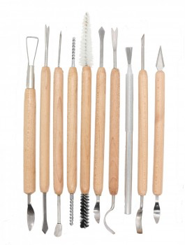 [CT-051.10S] Sculpture Tool Kit 10pcs