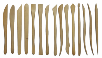 [CT-006.8.15] 8"Wooden Modeling Set (15pc)