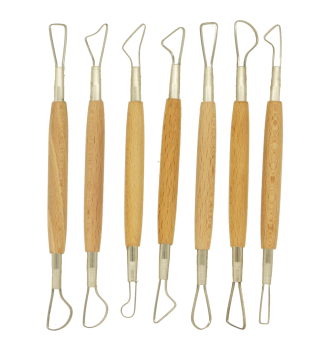 [CT-011.7] 6" Small Double Ribbon Tool Set (7 pc)