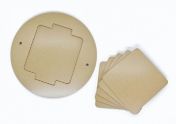 [CT-7BS] Square Bat Insert System (Taiwan) - Master & 5 Sqaure Insert 7"