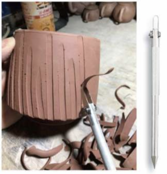 [CT-088.7E] Stainless Steel Carving Tools - E