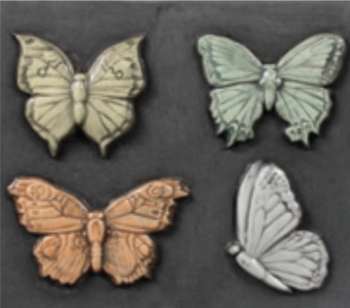 [CD-1261] Sprig Mold CD-1261 Butterflies