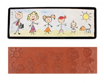 [ST-118] Mayco Designer Stamps - ST-118 - Stick Family
