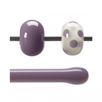 [OGR-007] BULLSEYE Opalescent Glass Rod Dusty Lilac