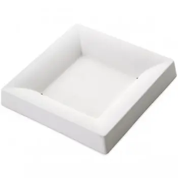[GM-8899] BULLSEYE Square Plate L, Simple Curve
