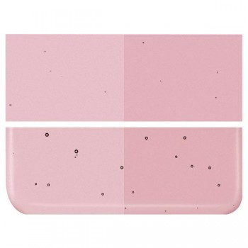 BULLSEYE Transparent Glass Sheet Light Plum Transparent