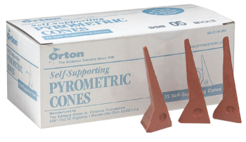 [Orton Cones- Self-supporting Cones] 奧頓測溫錐 - 自立式測溫錐