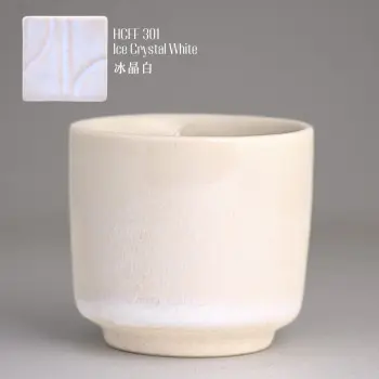 [HCFF-301] 心陶高溫流釉 FLoating Flux 系列 - HCFF-301 冰晶白 (16oz)
