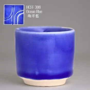 [HCFF-306] 心陶高溫流釉 FLoating Flux 系列 - HCFF-306 海洋藍 (16oz)