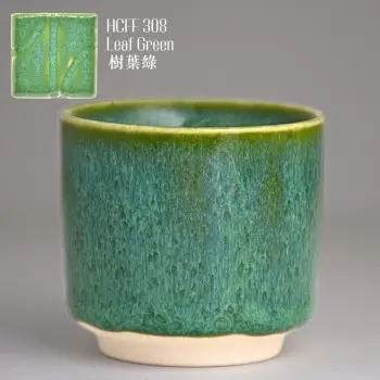 [HCFF-308] 心陶高溫流釉 FLoating Flux 系列 - HCFF-308 樹葉綠 (16oz)