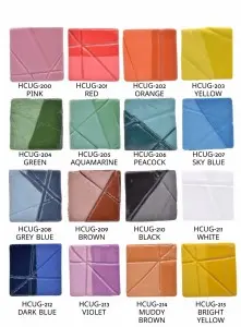 [HCUG-16Color] 心陶釉下彩 - 16色套裝