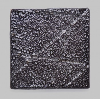 [JPG-FE8] Japan Shigaraki Glaze JPG-FE8 Silver Oil Spot Tenmoku
