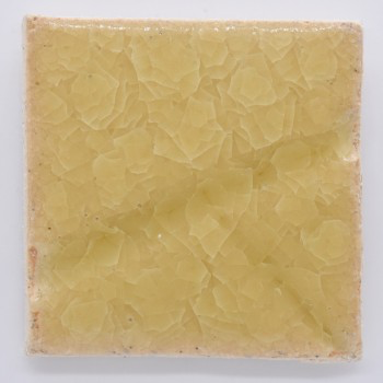 [JPG-K03] Japan Shigaraki Glaze JPG-K03 Yellow Japanese Crackle Glaze